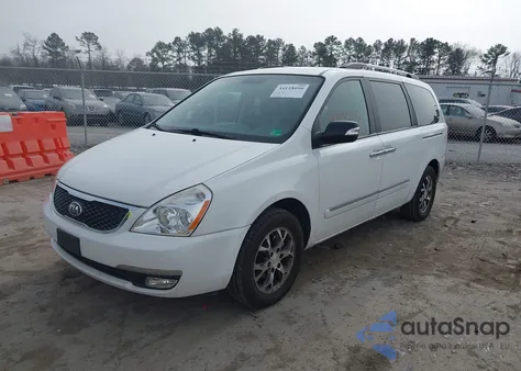 2014 Kia Sedona Ex from USA, damaged, VIN KNDMH4C71E6546417